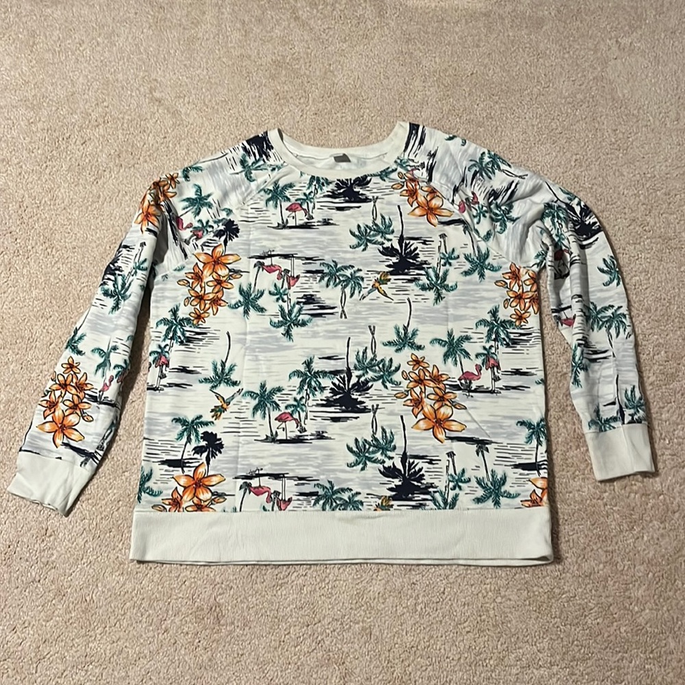 Old Navy Tropical Sweatshirt